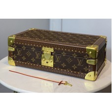 Louis Vuitton M47641 LV 8 watch case in Monogram canvas