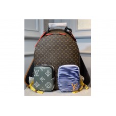 Louis Vuitton M56853 LV Backpack in Monogram Canvas