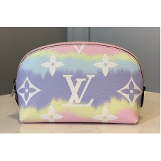 Louis Vuitton M69139 LV Escale Pochette Cosmetique Bag In Pink Monogram Canvas