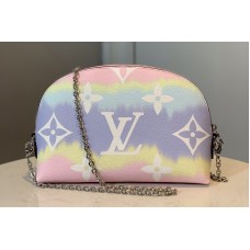 Louis Vuitton M69139 LV Escale Pochette Cosmetique Chain Bag In Pink Monogram Canvas