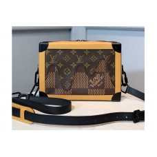 Louis Vuitton M40381 LV Soft Trunk Messenger bag in Damier Ebene Canvas and Monogram Canvas