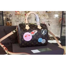 Louis Vuitton M43232 Monogram Canvas Speedy 25cm Bags