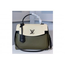 Louis Vuitton M52787 LV Lockme Ever MM bag in Soft grained calfskin Leather