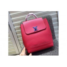 Louis Vuitton M41815 Soft Calfskin Lockme Backpack Bags Red