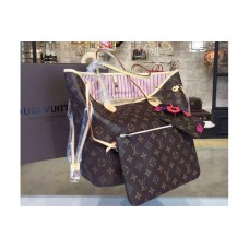 Louis Vuitton M50366 Neverfull MM Monogram Canvas Bags