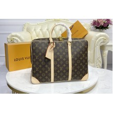 Louis Vuitton M40226 LV Porte-Documents Voyage Bag in Monogram Canvas