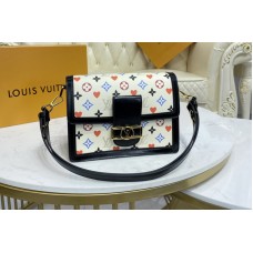 Louis Vuitton M57463 LV Game On Dauphine MM bag in Transformed Game On Monogram Canvas