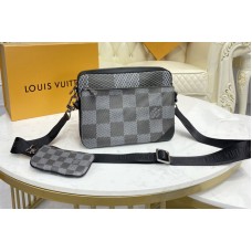 Louis Vuitton N50027 LV Trio Messenger bag in Gray Damier Canvas