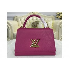 Louis Vuitton M57092 LV Twist One Handle handbag in Orchidée Pink Taurillon leather