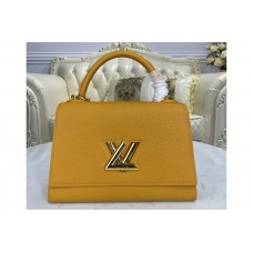 Louis Vuitton M57092 LV Twist One Handle handbag in Saffron Taurillon leather