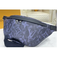 Louis Vuitton M57276 LV Discovery Bumbag in Monogram Pastel Noir coated canvas