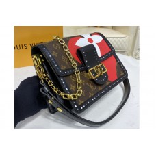 Louis Vuitton M57448 LV Game On Dauphine MM handbag in Game On Monogram Canvas