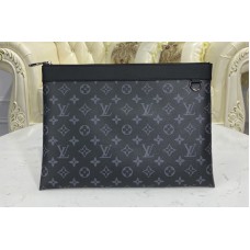 Louis Vuitton M62291 LV Discovery pochette clutch in supple Monogram Eclipse canvas