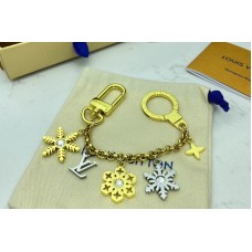 Louis Vuitton M80245 LV Snowflakes Chain bag charm and key holder