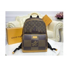 Louis Vuitton N40380 LV Campus Backpack in Giant Damier Ebene and Monogram coated canvas