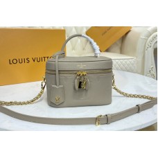 Louis Vuitton M45608 LV Vanity PM handbag in Embossed grained cowhide leather