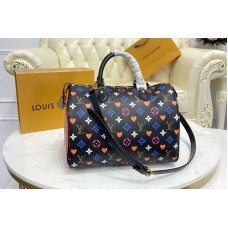 Louis Vuitton M57465 LV Game On Speedy Bandoulière 30 Bag in Transformed Game On Monogram Canvas