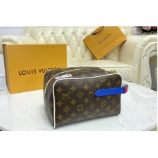 Louis Vuitton M45588 LV LVxNBA Cloakroom Dopp Kit bag In Monogram coated canvas