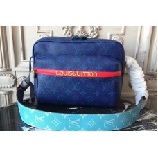 Louis Vuitton M43843 Messenger PM Monogram Bags Blue