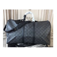 Louis Vuitton M40605 Keepall 55 Bandouliere Monogram Eclipse canvas Bags