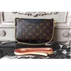 Louis Vuitton M41639 Pallas Clutch Monogram Canvas Bags Black