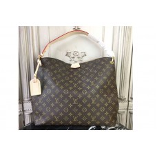 Louis Vuitton M43704 Graceful MM Monogram Canvas Bags Beige