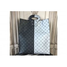 Louis Vuitton M43816 Tote Bags Double Monogram Eclipse canvas Black/Silver