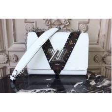 Louis Vuitton M50282 Epi Leather Twist MM Bags White