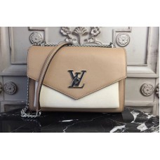 Louis Vuitton M51424 Mylockme BB Lockme Calf Leather Bags White/Cream