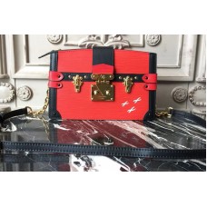 Louis Vuitton M51697 Trunk Clutch Epi Leather Bags Red