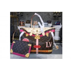 Louis Vuitton M41390 LV Neverfull MM Bags Monogram Canvas