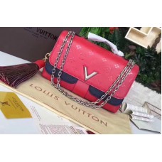 Louis Vuitton M42901 LV Very Chain Bag Leather Red