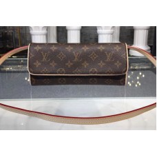 Louis Vuitton M51852 LV Pochette Twin GM Bags Monogram Canvas