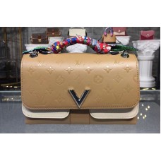 Louis Vuitton M44233 LV Very Chain Bag Calf Leather Sesame