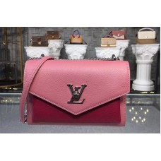 Louis Vuitton M51492 LV Mylockme BB Bags Soft Calfskin Rosy/Pink