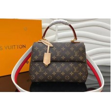 Louis Vuitton M42738 LV Monogram Canvas Cluny BB Bags Red