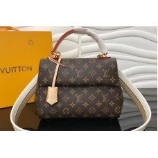 Louis Vuitton M42738 LV Monogram Canvas Cluny BB Bags White