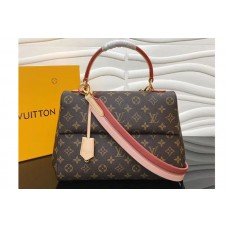 Louis Vuitton M43535 LV Monogram Canvas Cluny MM Bags Sesame