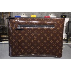 Louis Vuitton M63271 LV Pochette Cosmos Monogram Glaze Canvas Bags