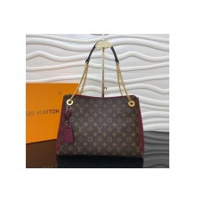 Louis Vuitton M43864 LV Surene MM Monogram Canvas Bags Bordeaux