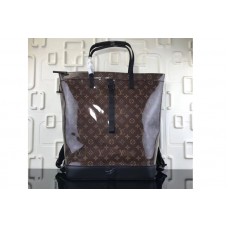 Louis Vuitton M43890 LV Monogram Glaze Canvas Zipped Tote Bags