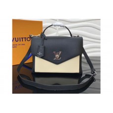 Louis Vuitton M54878 LV Soft Calfskin MyLockme Lockme Bags Black