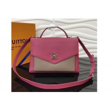 Louis Vuitton M54878 LV Soft Calfskin MyLockme Lockme Bags Rose Pink