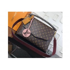 Louis Vuitton M43953 LV Beaubourg Monogram Canvas Bags Wine