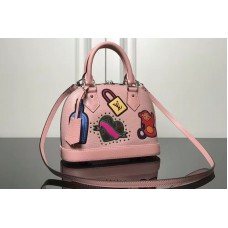 Louis Vuitton M52481 LV Alma BB Epi Leather Bags Pink