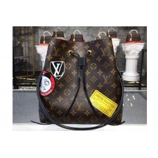 Louis Vuitton P01072 LV Neonoe MY LV World Tour Monogram Canvas Bags Black