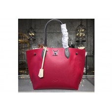 Louis Vuitton M55028 LV Lockme Cabas Bags Soft calfskin Leather Red