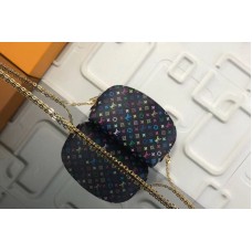 Louis Vuitton M47353 LV Monogram Multicolore Cosmetic Pouch Black