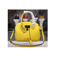 Louis Vuitton M51446 LV Veau Nuage Leather Milla PM Bags Lemon