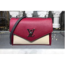 Louis Vuitton M52441 LV Soft calfskin Mylockme BB Bags Red